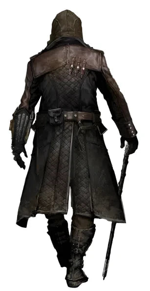 Assassin's Creed Jacob Frye's Syndicate Leather Trench Coat Costume