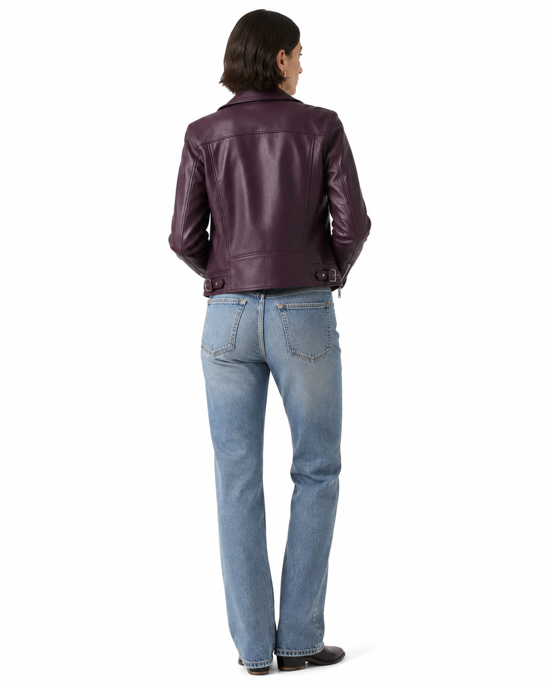 Women's Stella Classic Asymmetric Leather Moto Jacket
