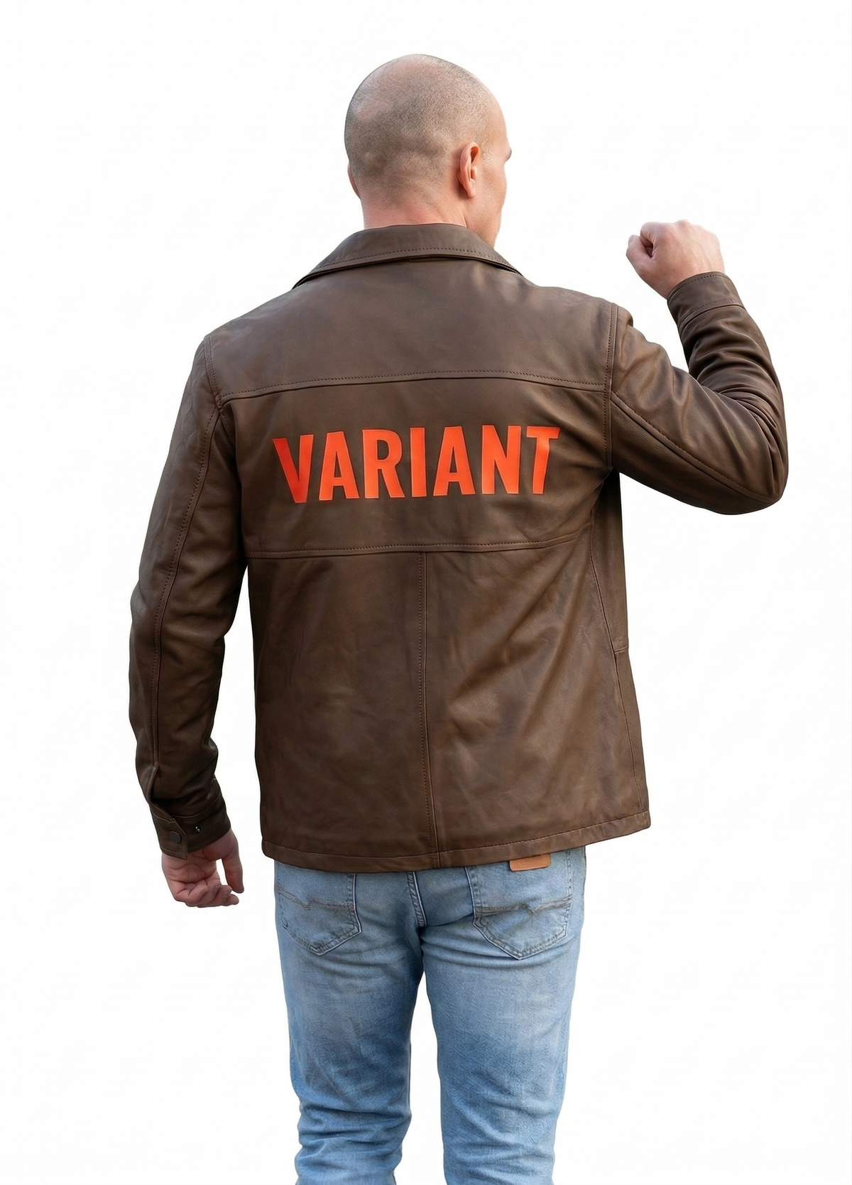 Men's TVA Loki Variant Cinematic Brown Leather Coat