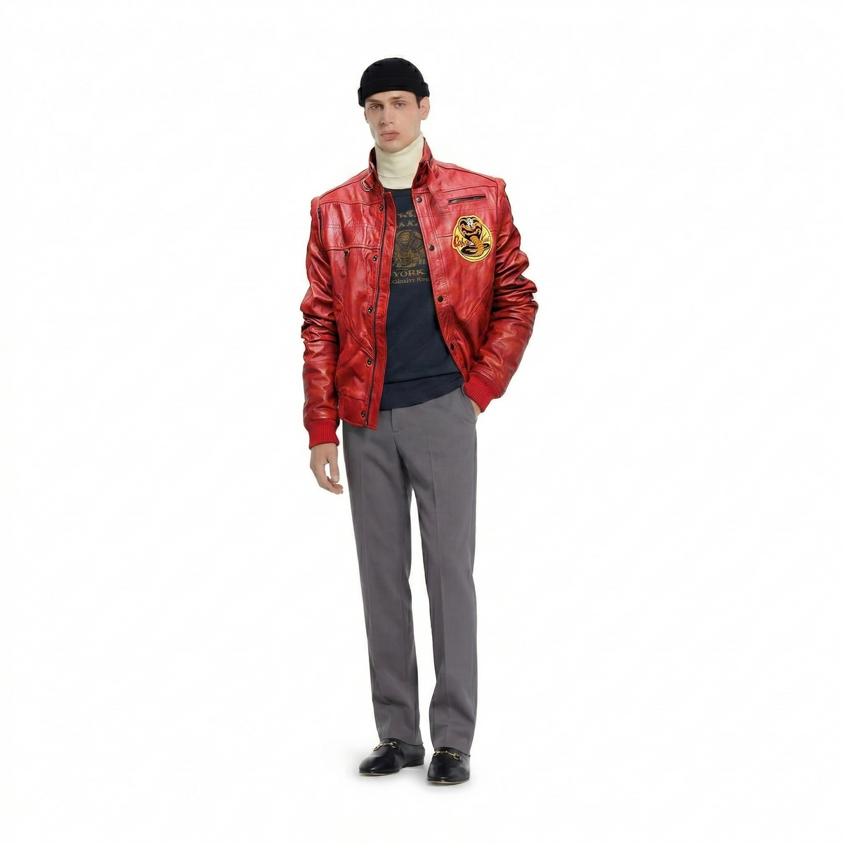 Blouson en cuir Cobra Kai Cosplay - Viper