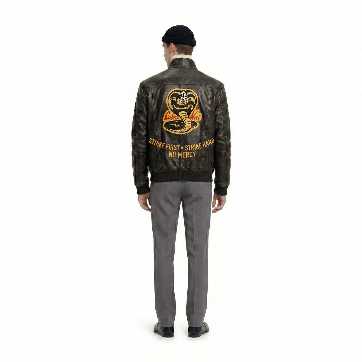 Blouson en cuir Cobra Kai Cosplay - Viper