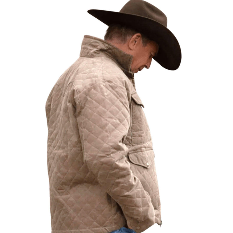 Kevin Costner's Season 4 Yellowstone Jacket - High-Quality Cotton - Bull Armour