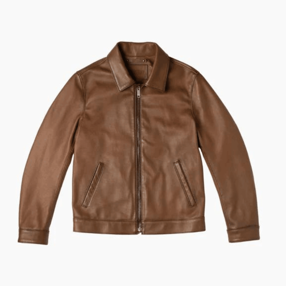 Men's Lamb Skin Motorcycle Leather Jacket - Bull Armour