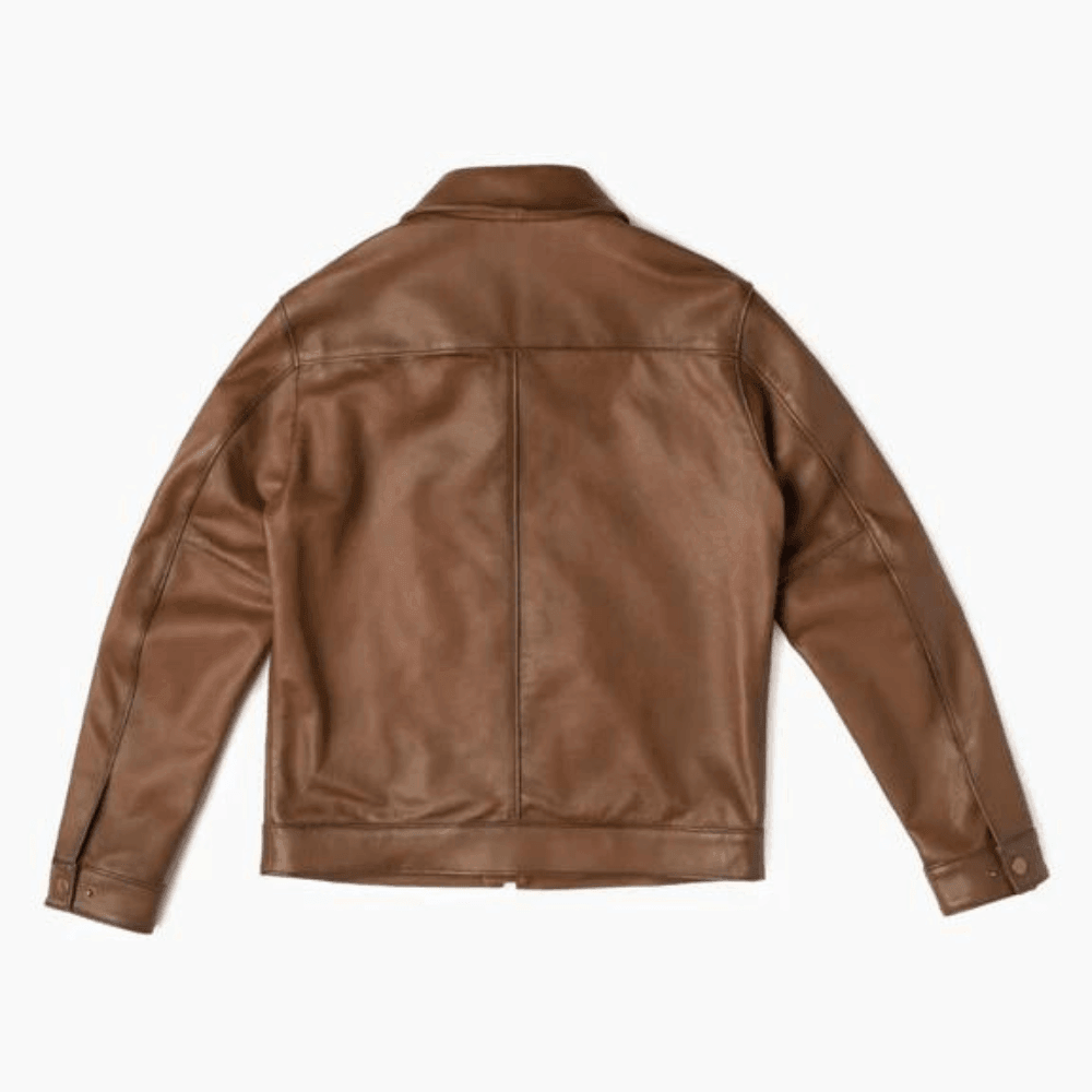 Men's Lamb Skin Motorcycle Leather Jacket - Bull Armour